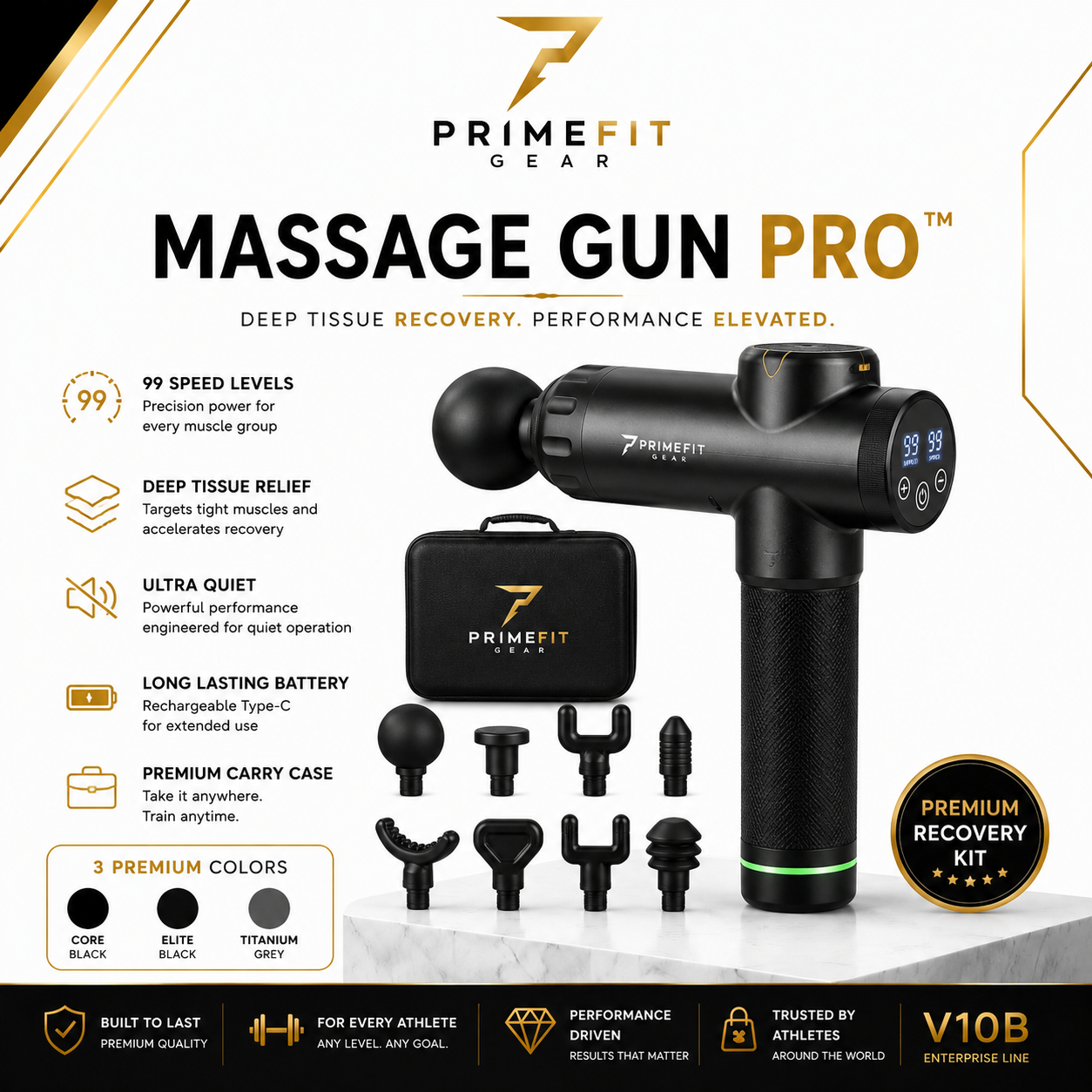 PrimeFit Massage Gun Pro™