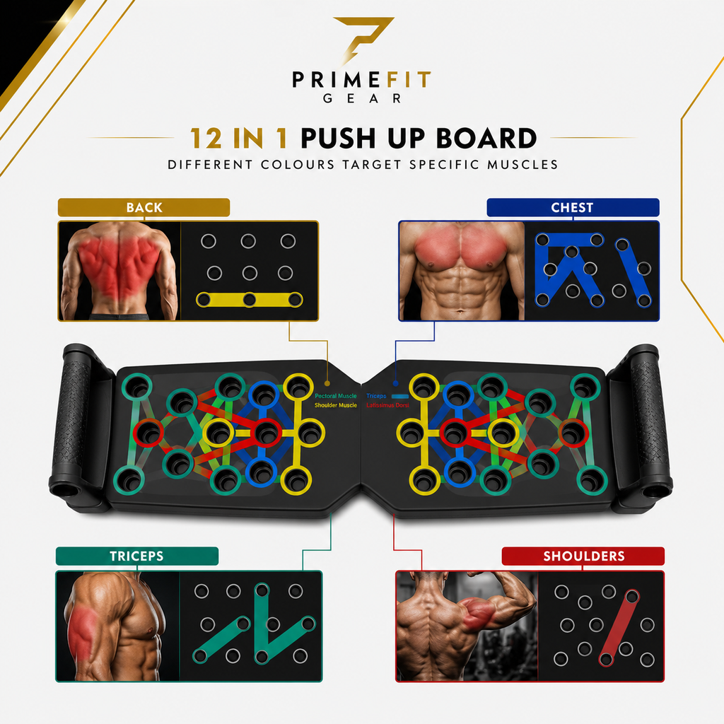 PrimeFit Push-Up Board Pro™