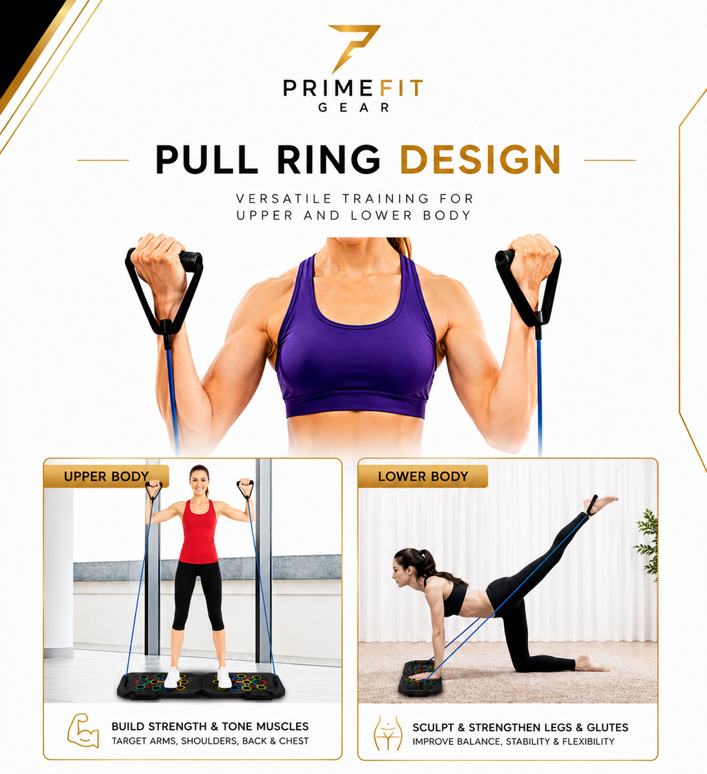 PrimeFit Push-Up Board Pro™