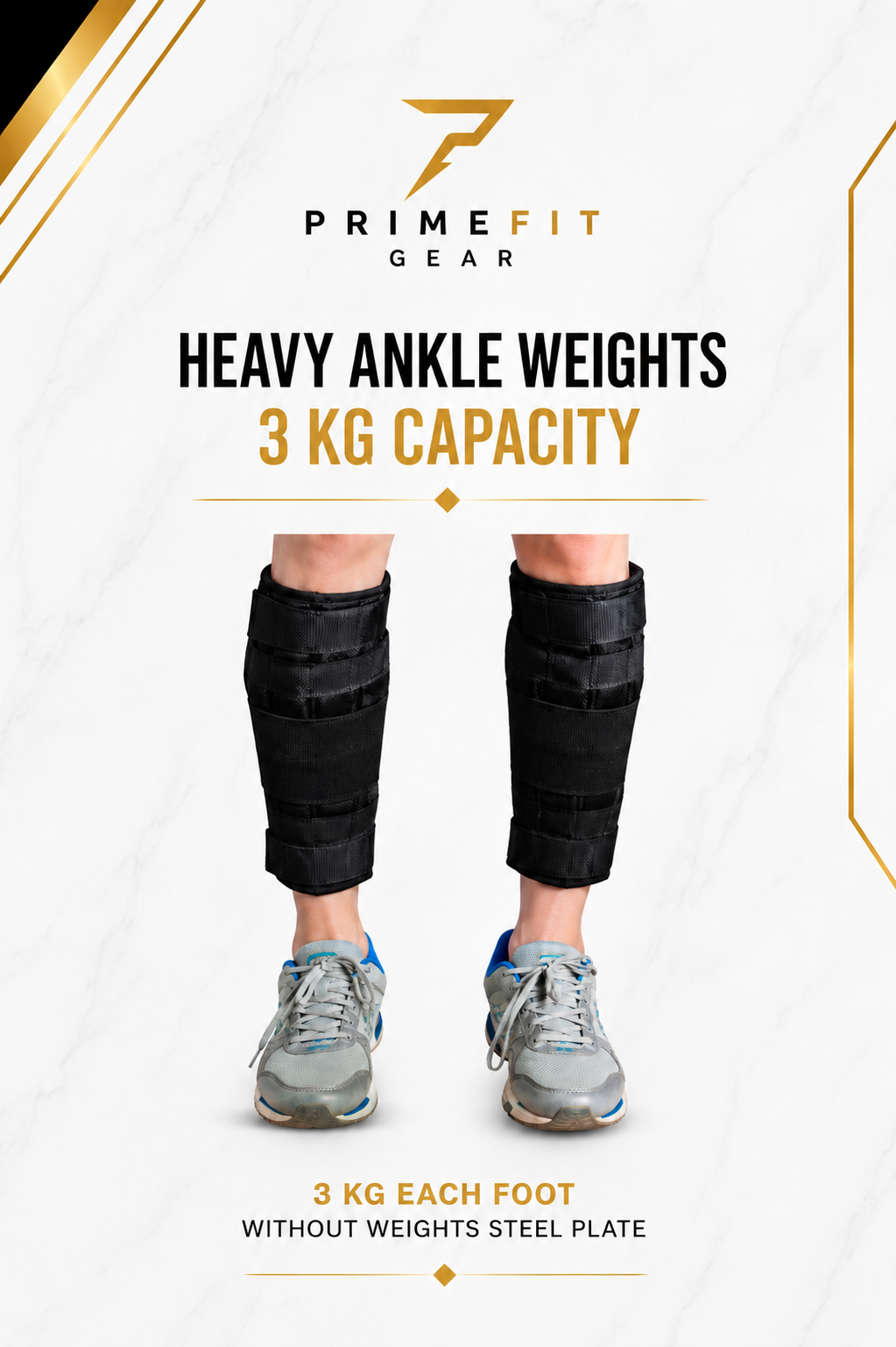 PrimeFit Adjustable Weighted Vest Pro™