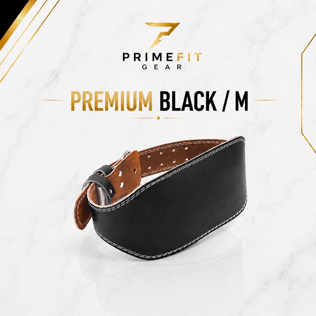 PrimeFit Leather Weightlifting Belt Pro™