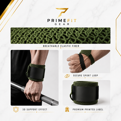 PrimeFit Wrist Wraps Pro™