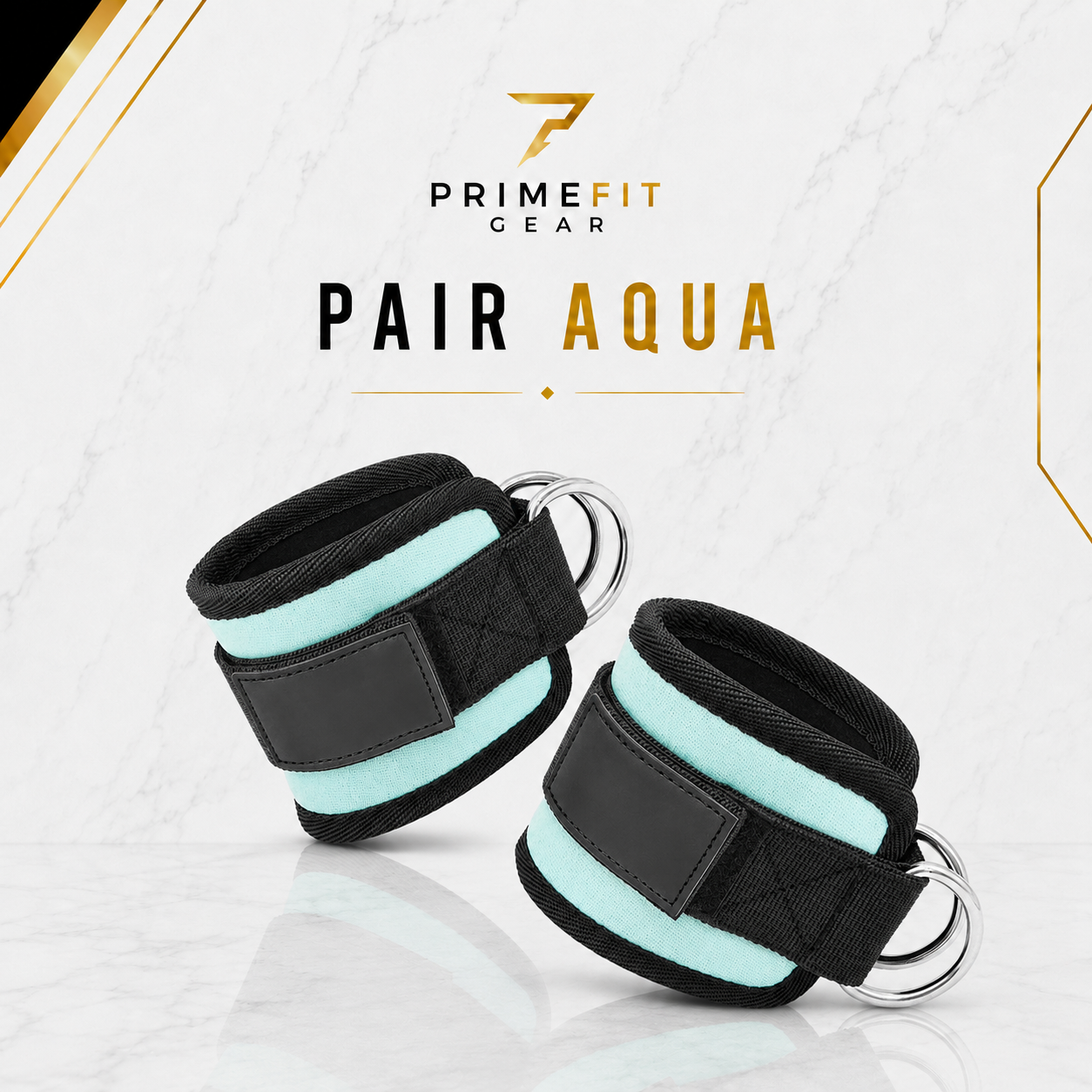 PrimeFit Cable Ankle Straps Pro™