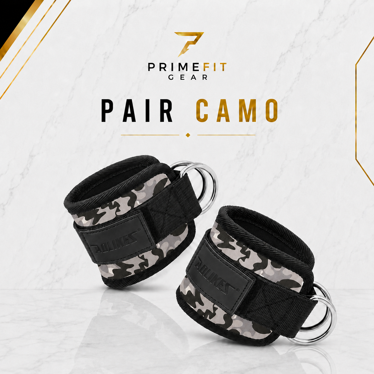 PrimeFit Cable Ankle Straps Pro™