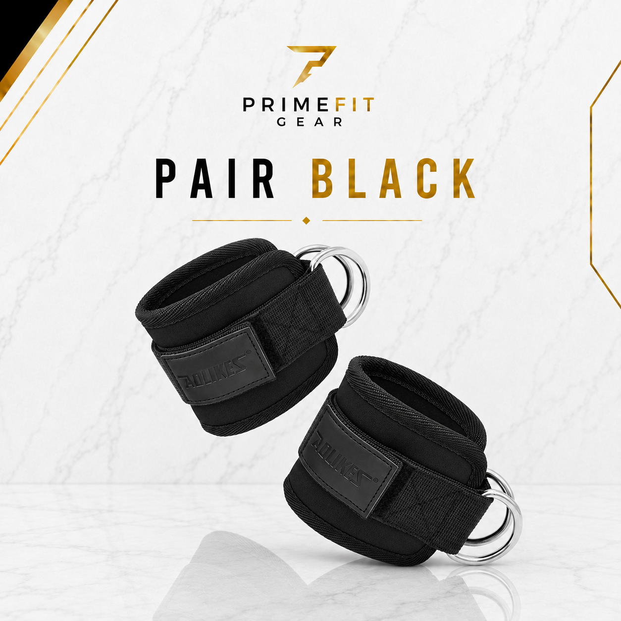 PrimeFit Cable Ankle Straps Pro™