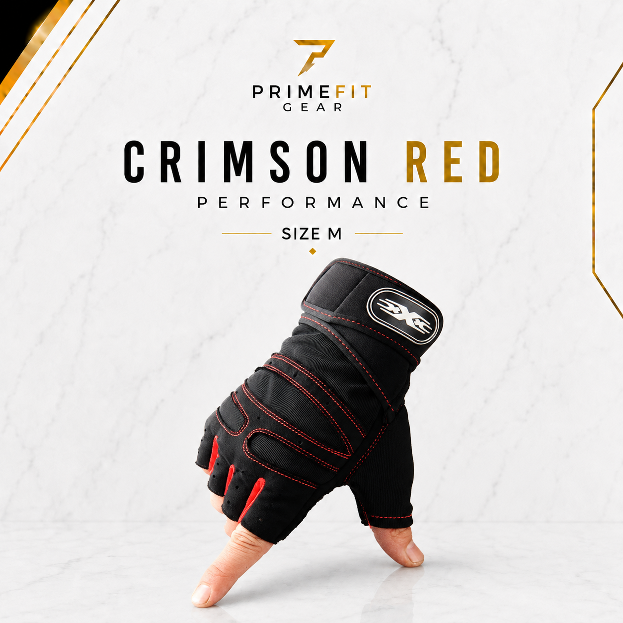 PrimeFit Gym Gloves Premium™