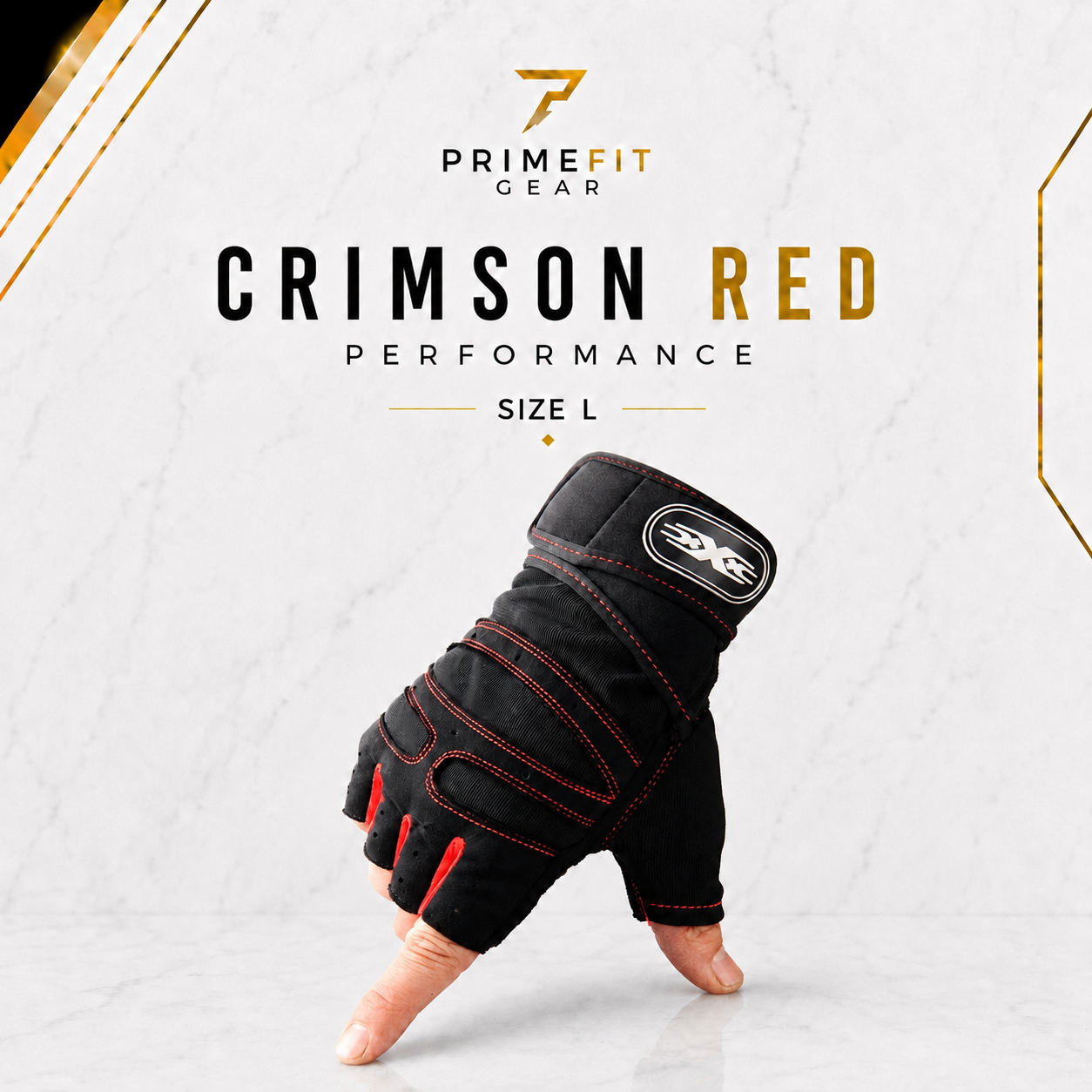 PrimeFit Gym Gloves Premium™