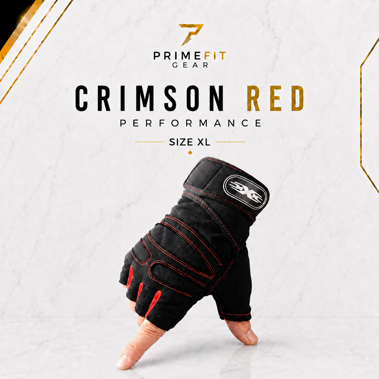 PrimeFit Gym Gloves Premium™