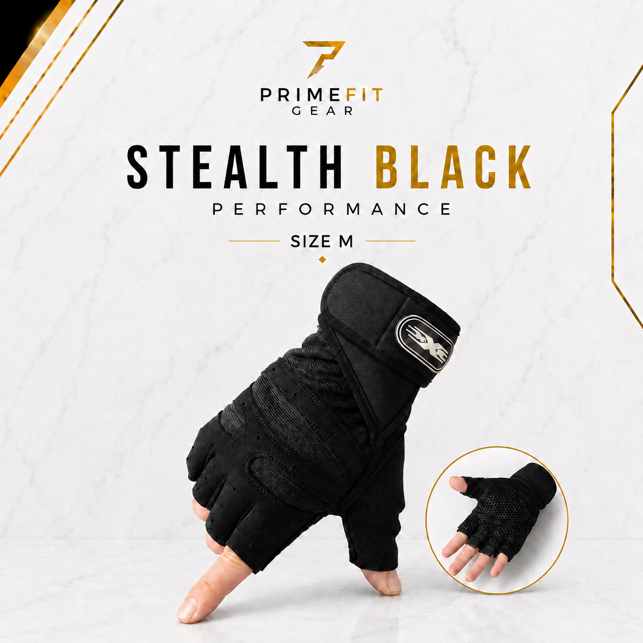 PrimeFit Gym Gloves Premium™