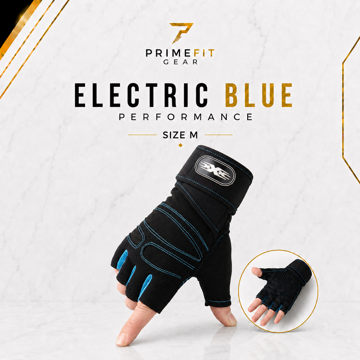 PrimeFit Gym Gloves Premium™
