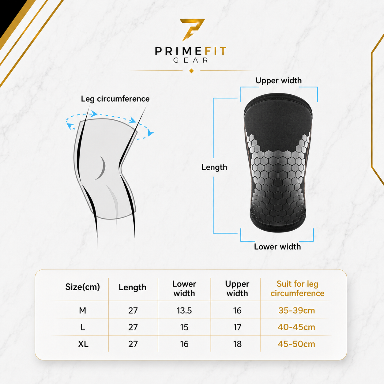 PrimeFit Knee Sleeves Pro™