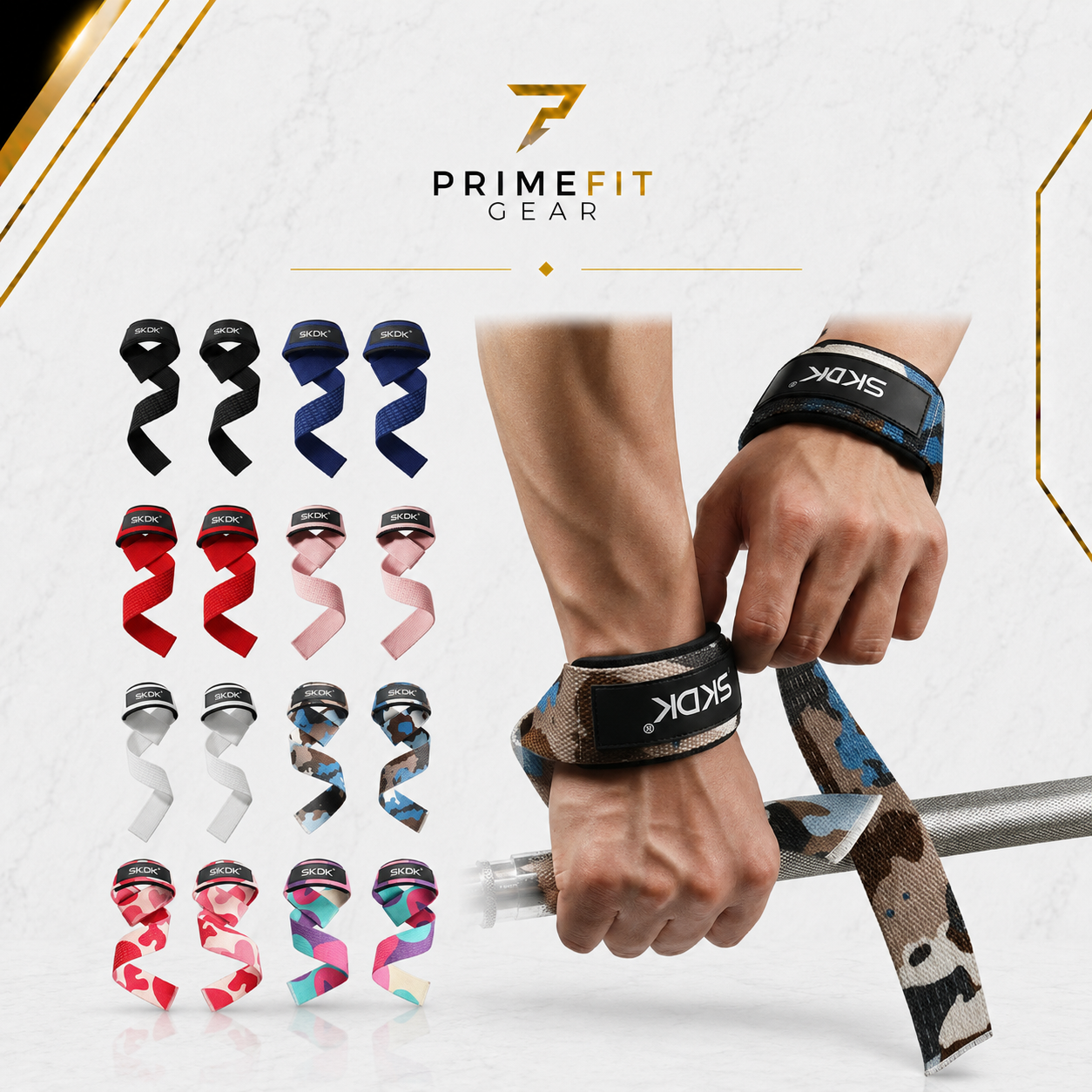 PrimeFit Lifting Straps Pro™