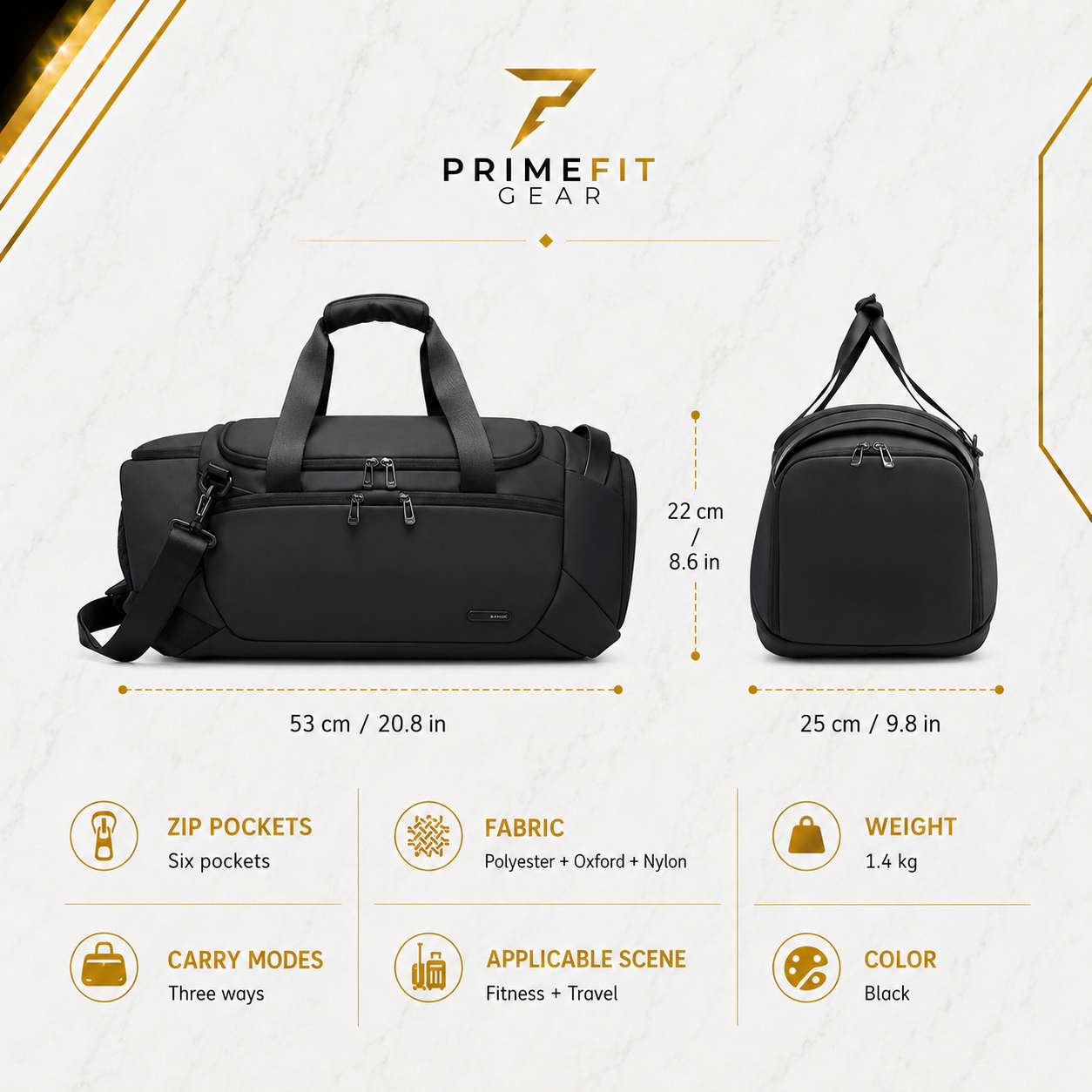 PrimeFit Performance Duffel Pro™