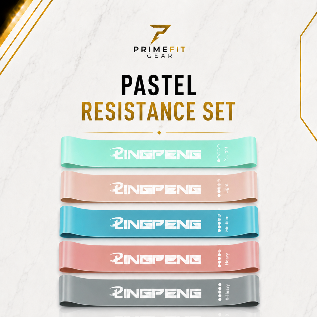 PrimeFit Resistance Loop Bands Pro™