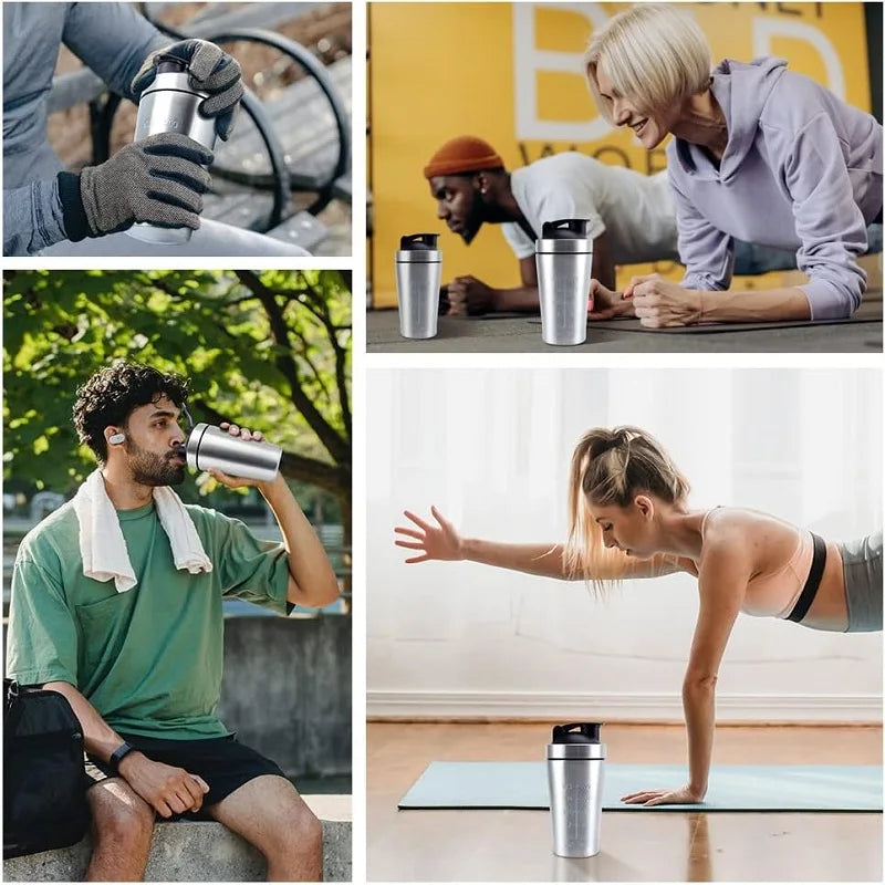 PrimeFit Stainless Steel Shaker Pro™