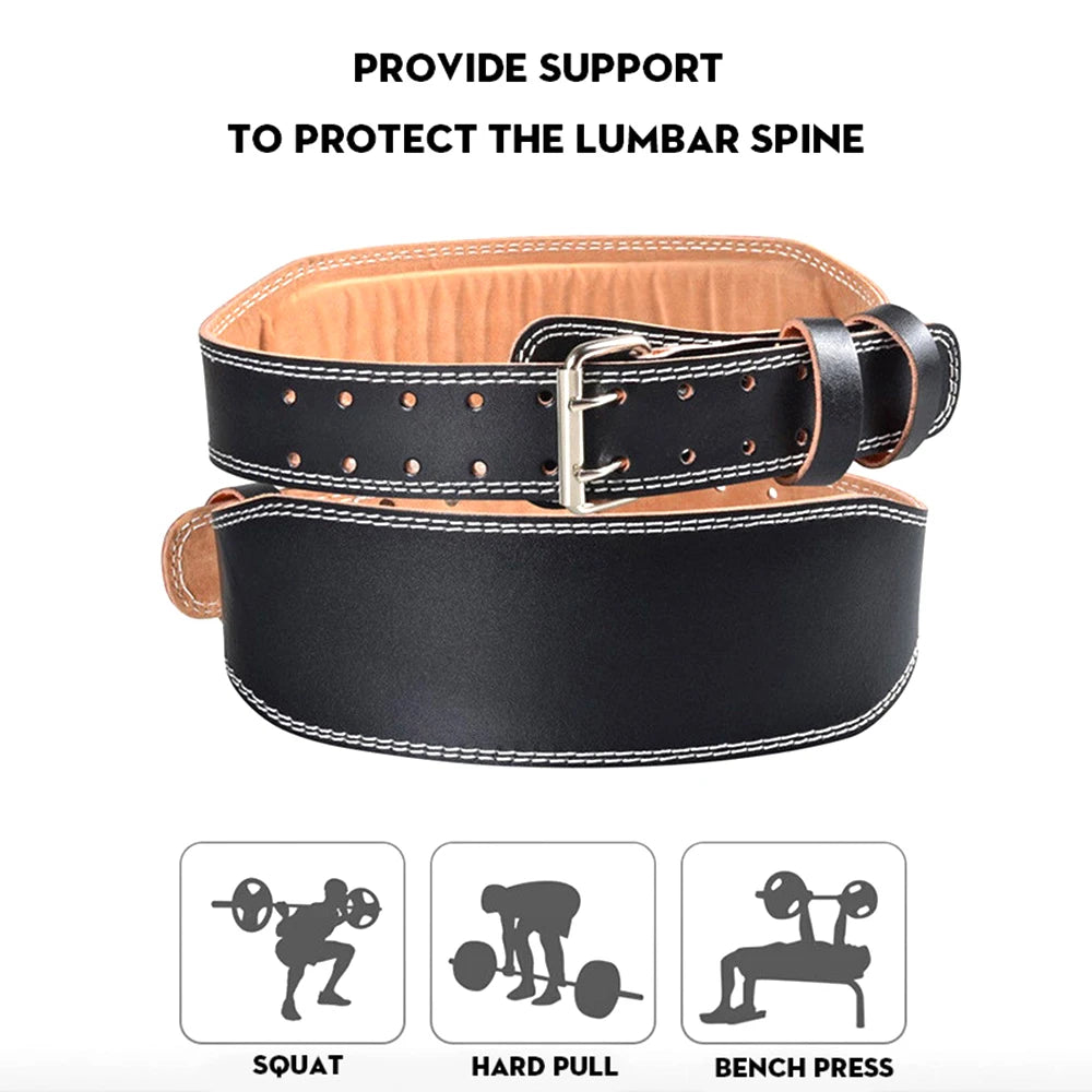 PrimeFit Leather Weightlifting Belt Pro™
