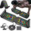 PrimeFit 12-in-1 Foldable Push-Up Board Training System
