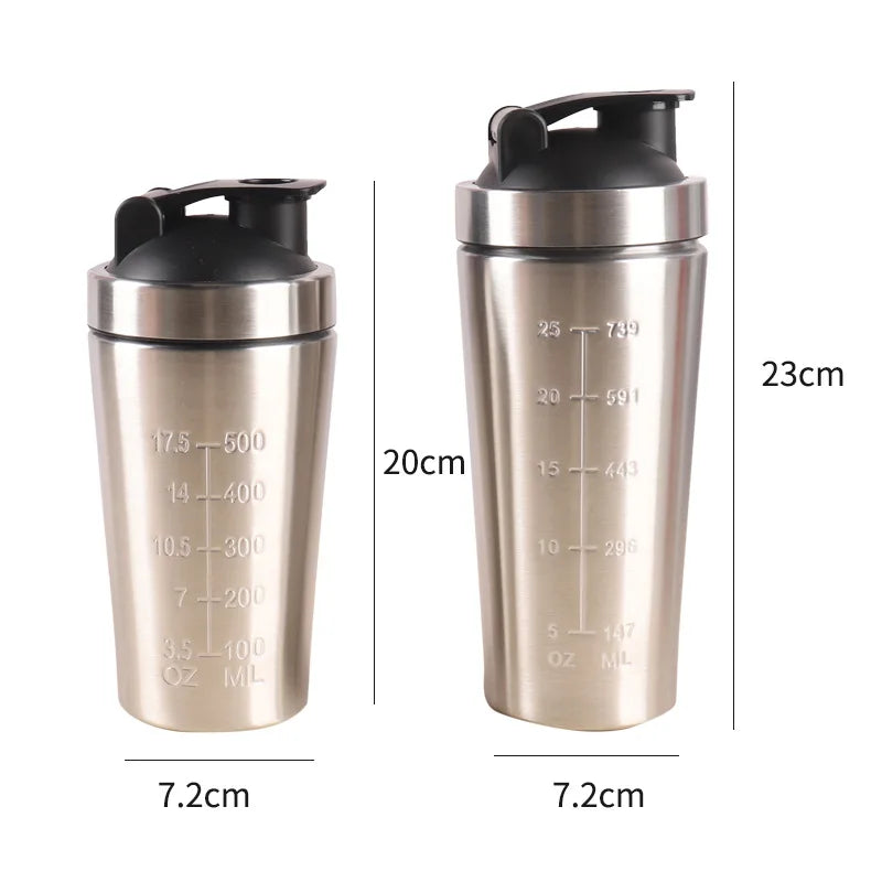 PrimeFit Stainless Steel Shaker Pro™