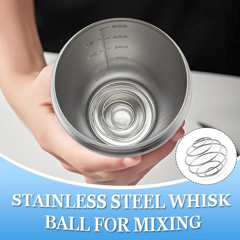 PrimeFit Stainless Steel Shaker Pro™