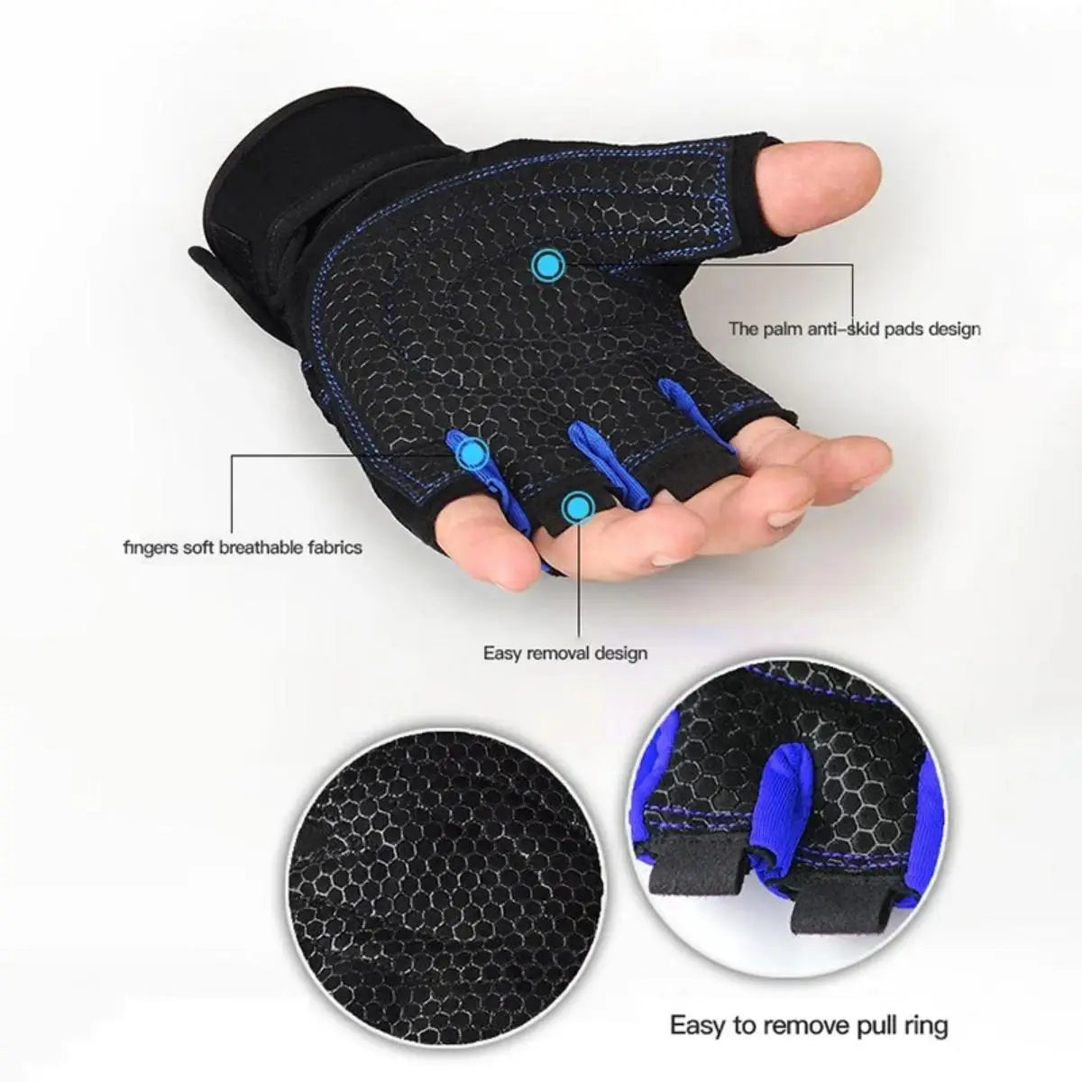 PrimeFit Gym Gloves Premium™