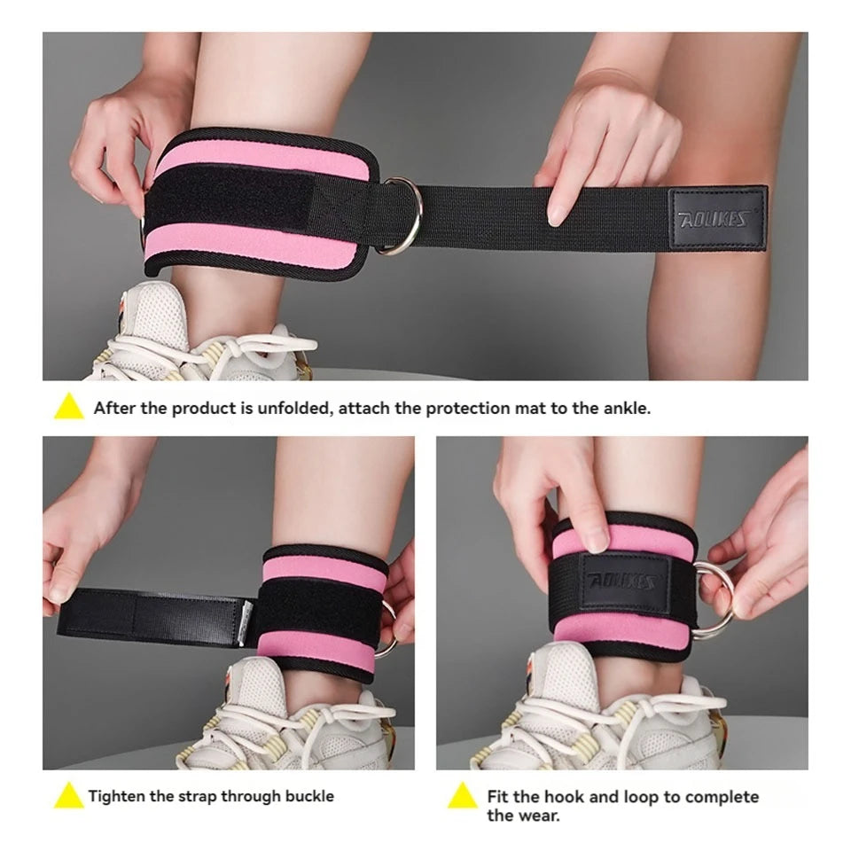 PrimeFit Cable Ankle Straps Pro™