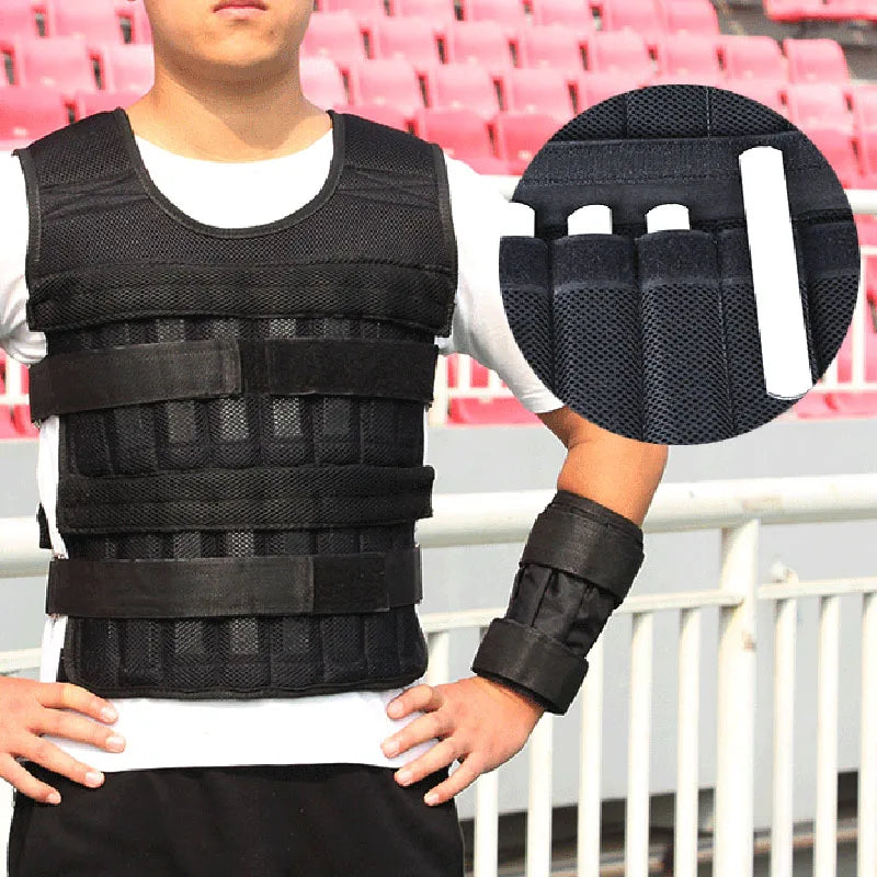 PrimeFit Adjustable Weighted Vest Pro™