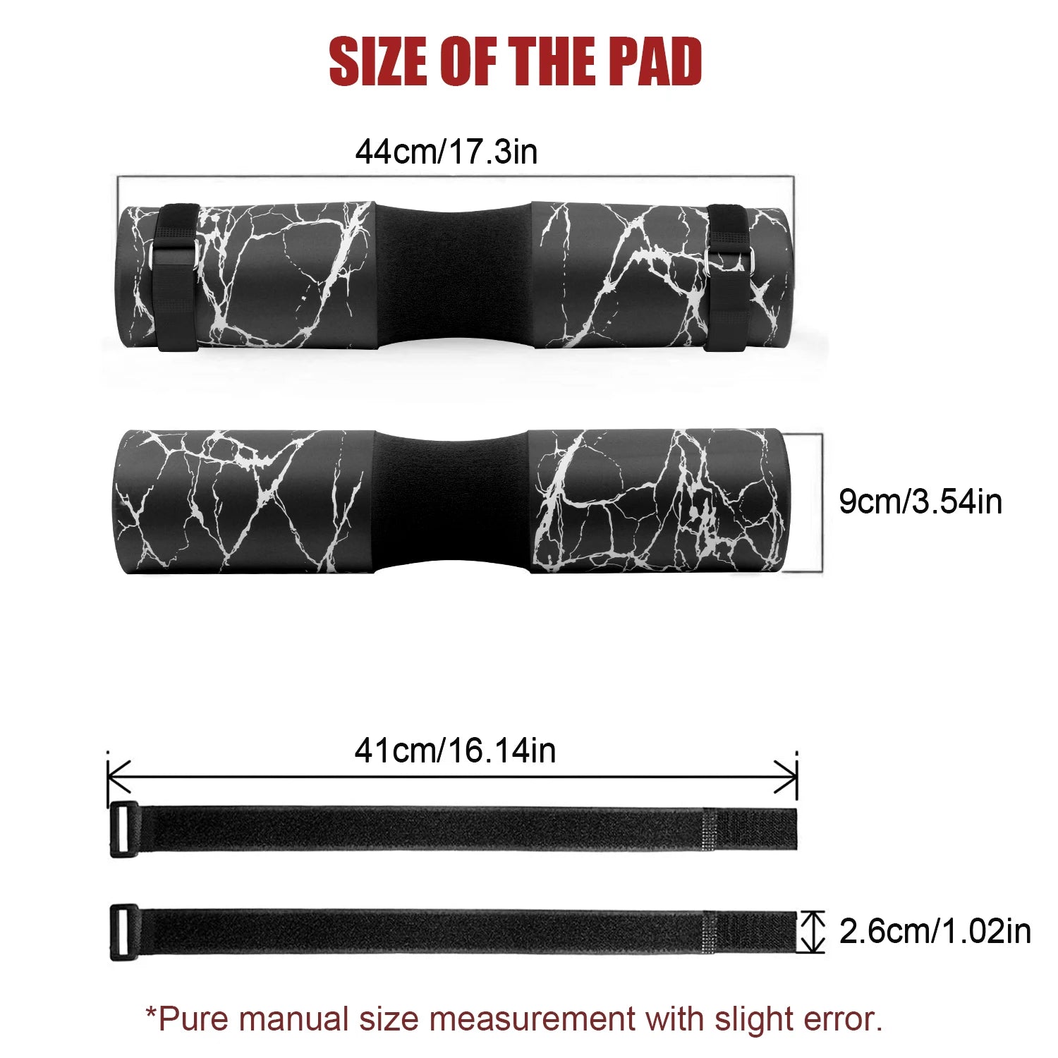 PrimeFit Barbell Hip Thrust Pad Pro™